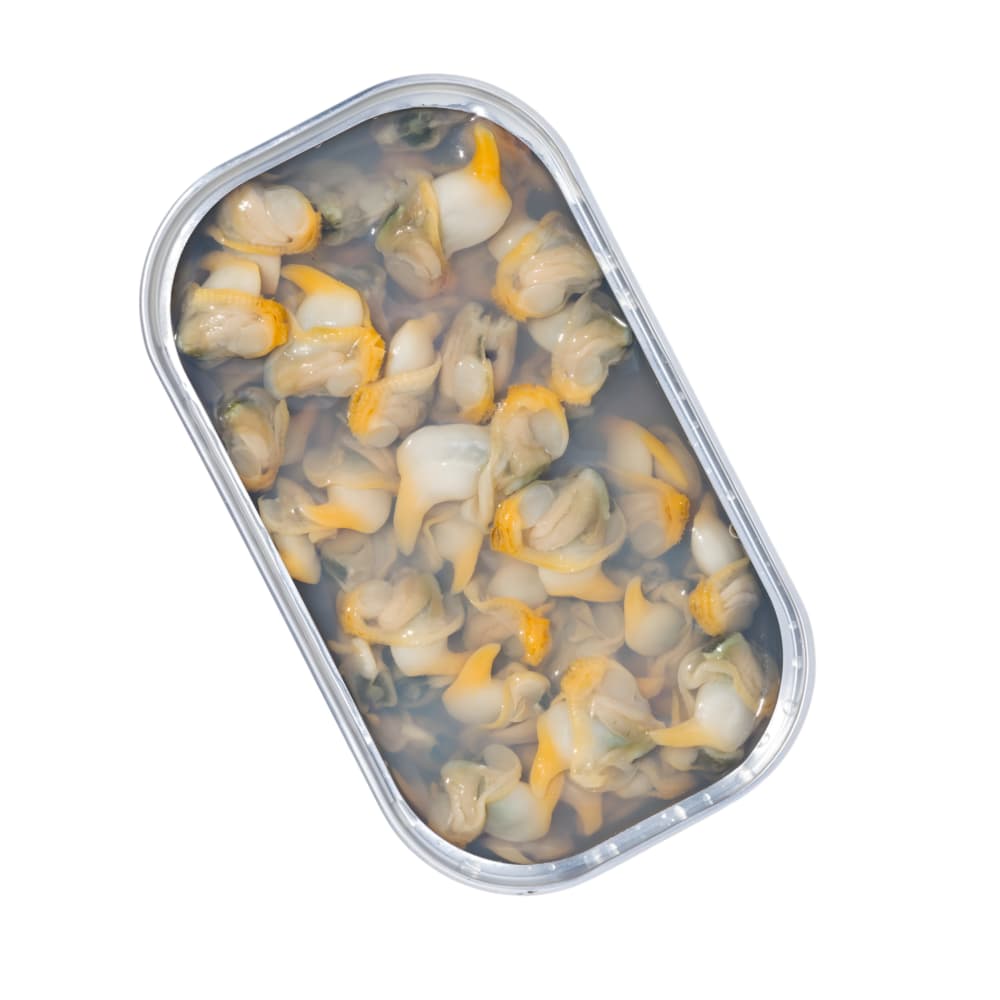 Berberechos al Natural 50/60 Stück (Herzmuscheln im eigenen Saft)