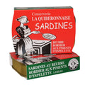 Sardinen mit Bordier Butter und Piment d'Espelette (zum warm essen)