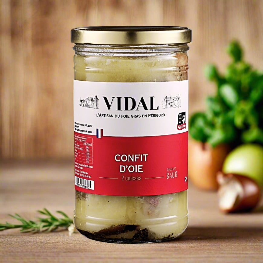 Confit d'Oie (Gänseconfit) 2 Keulen