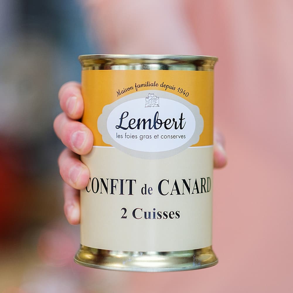 Confits de Canard du Périgord - Entenconfit Dose 760g (2 Keulen)