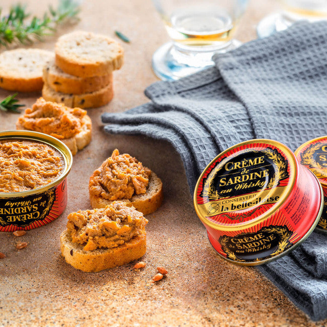 Sardinencreme mit Whisky