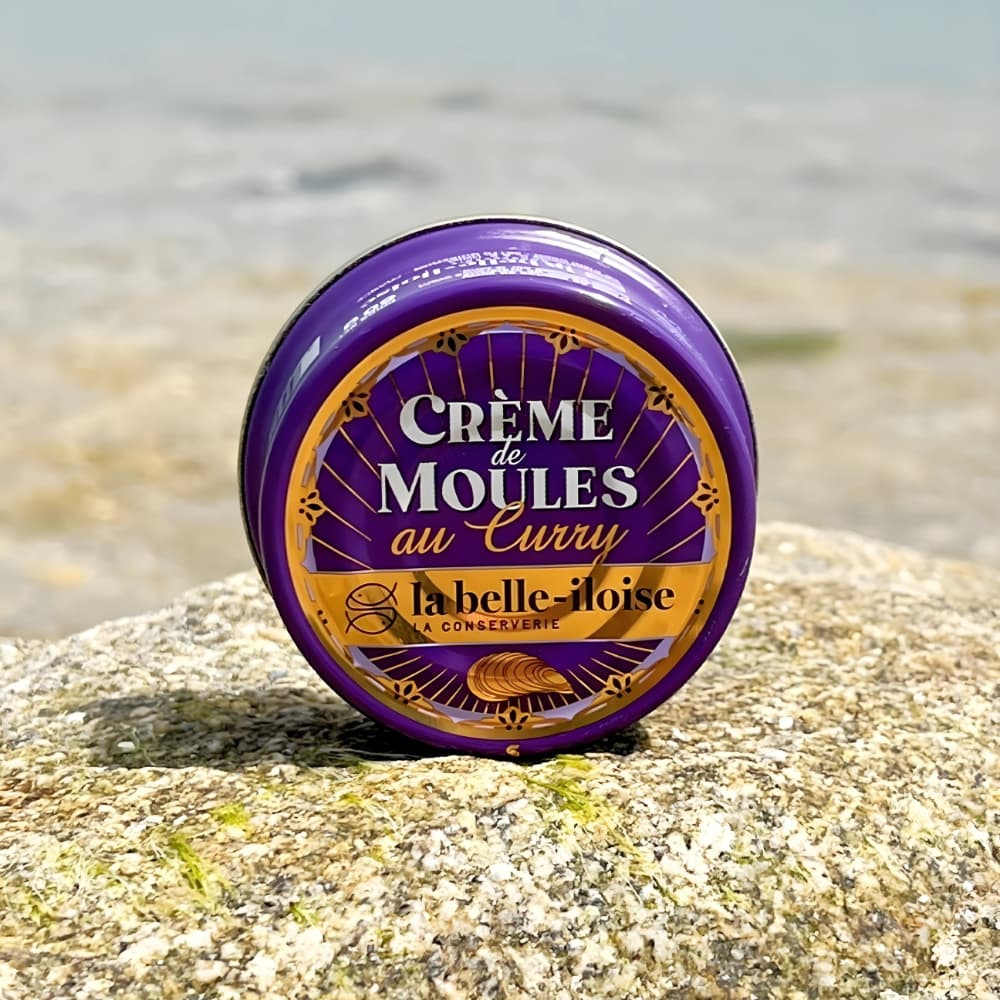 Bretonische Muschelcreme mit Curry