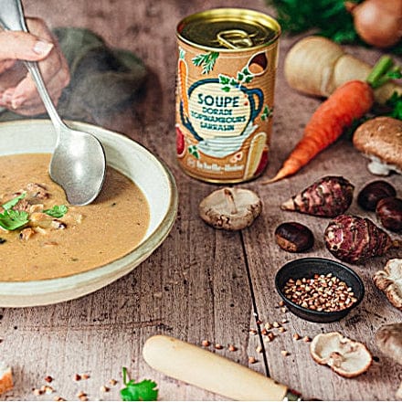 Doraden-Suppe mit Topinambur und Buchweizen - Belle Iloise