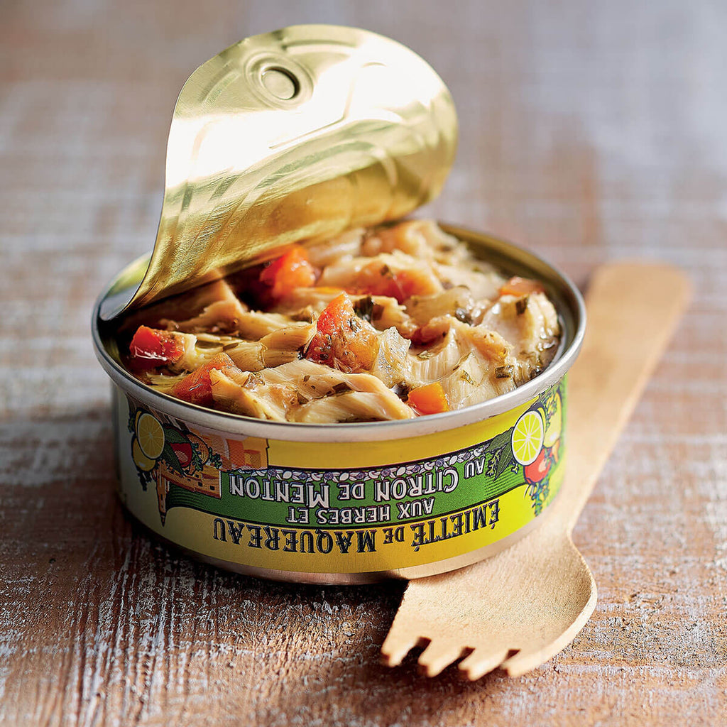 Émietté der Makrele mit Zitronen aus Menton - Belle Iloise - sardine.shop