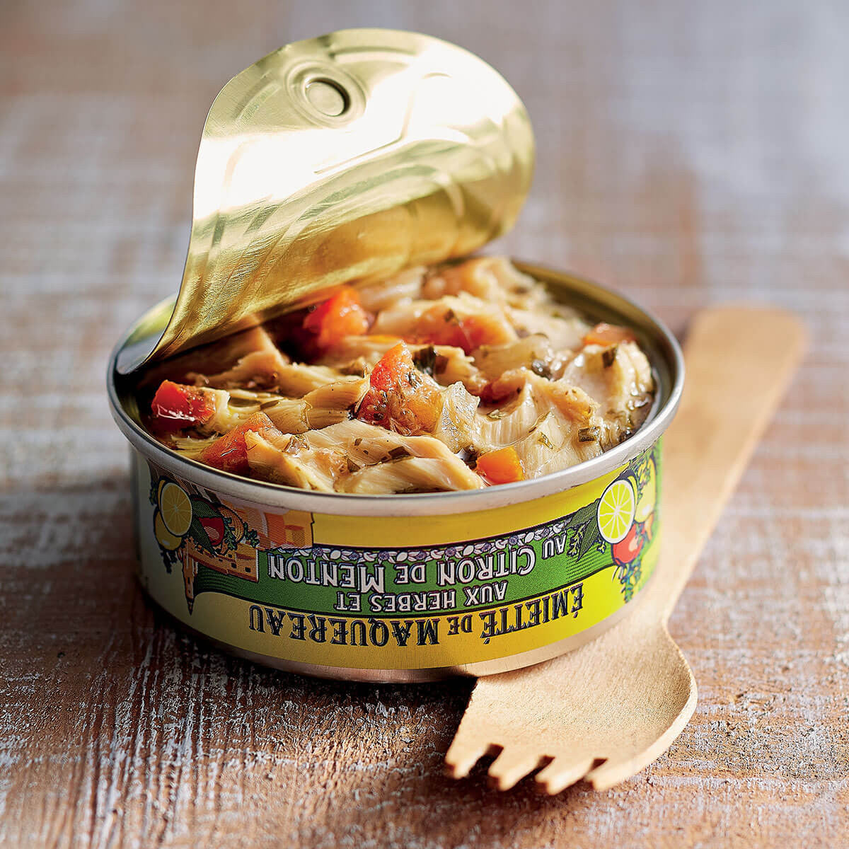 Émietté der Makrele mit Zitronen aus Menton - Belle Iloise - sardine.shop