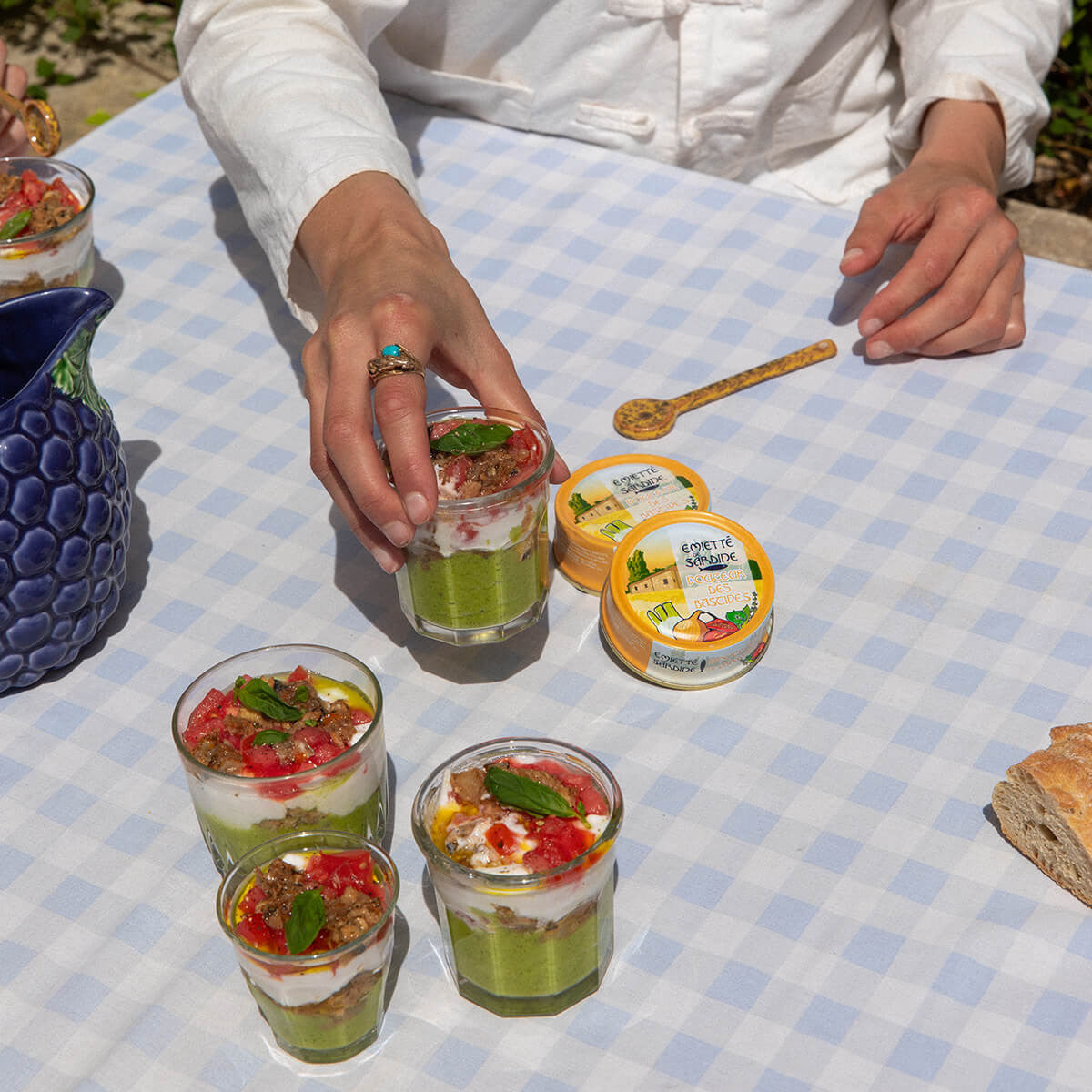 Émietté der Sardine "Douceurs des Bastides" mit Fenchel