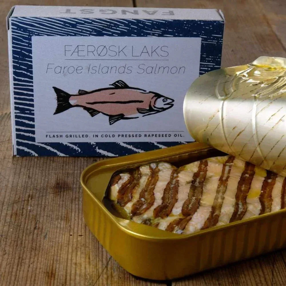 Gegrillter Lachs N°1 von den Färöer-Inseln