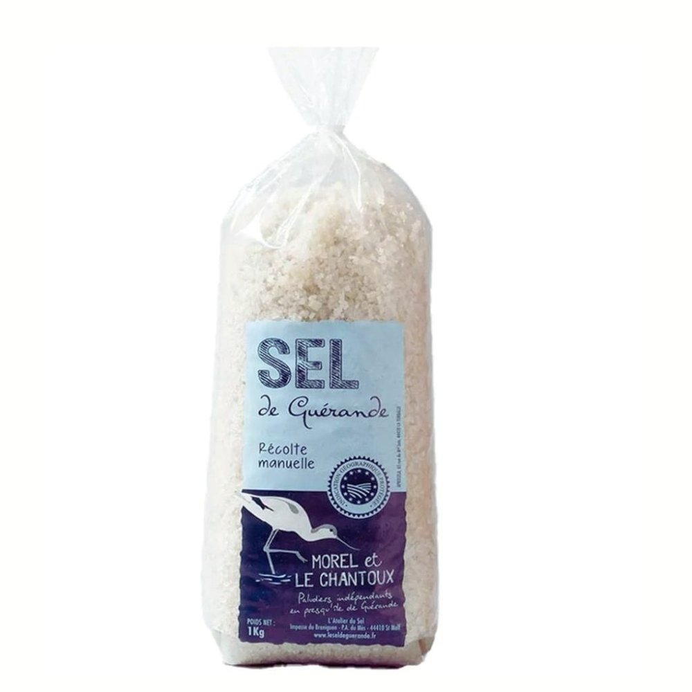 Grobes Meersalz aus Guérande 1 Kg - Atelier du Sel- Morel et Le Chantoux