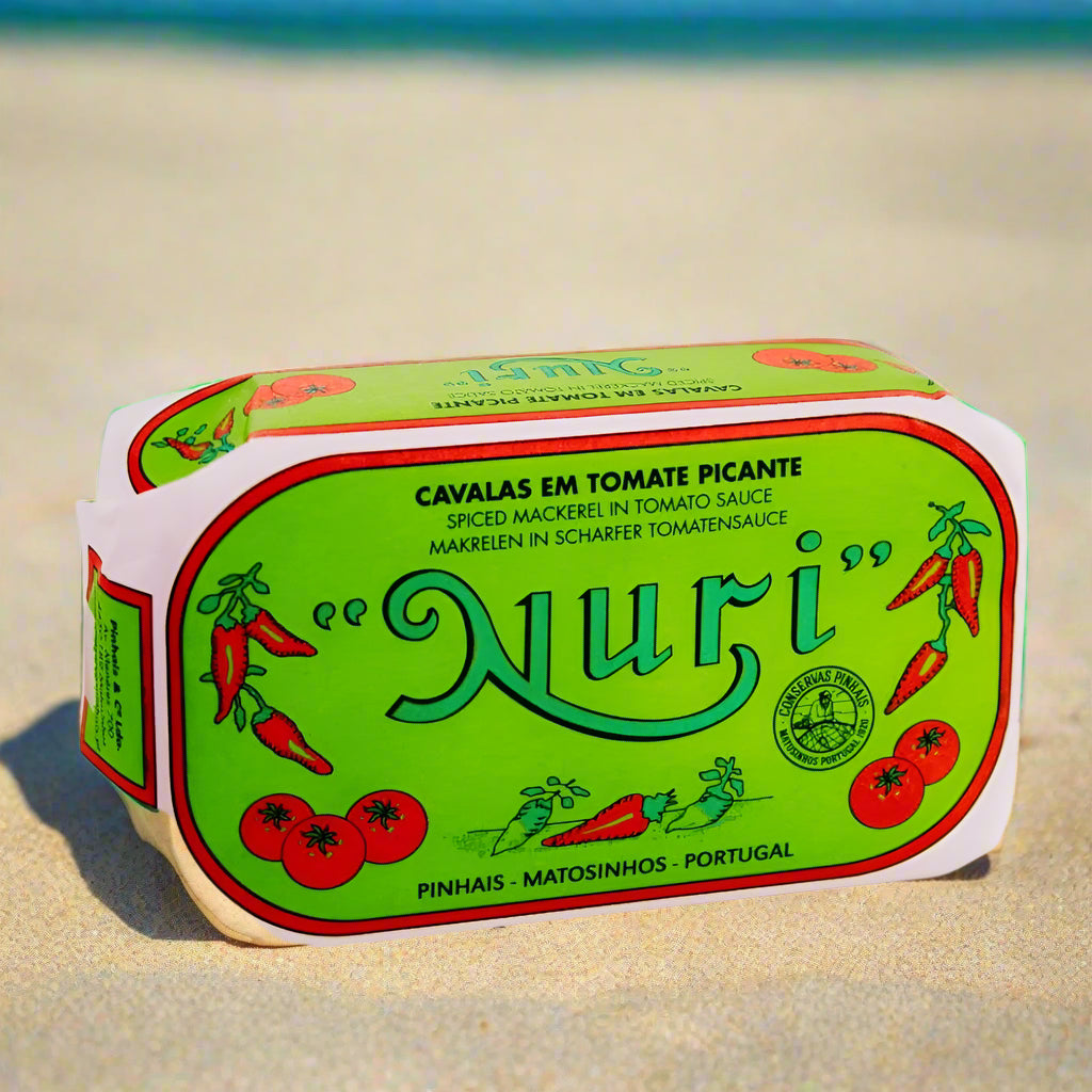 Kleine Makrelen in scharfer Tomatensoße 🍅 🌶️ Dose à 125g