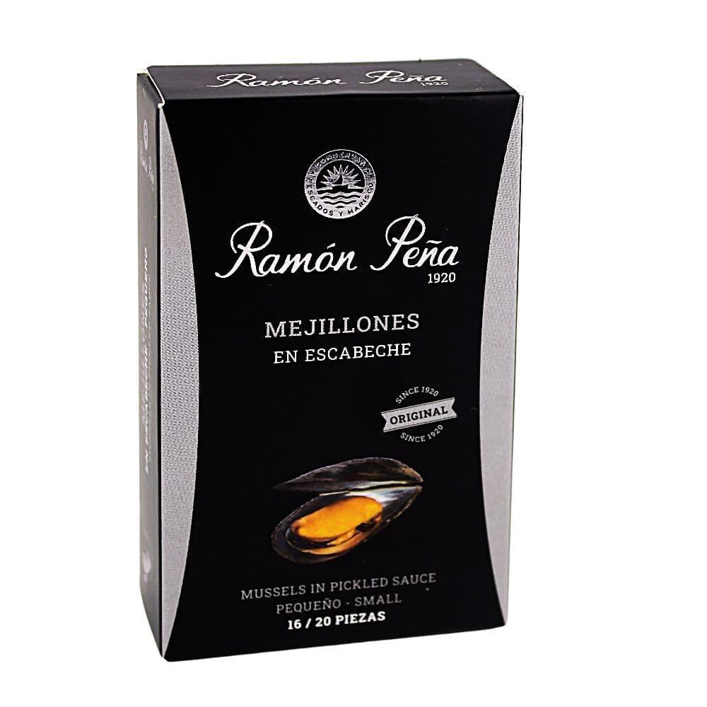 Kleine Miesmuscheln aus Galizien (Mejillones en Escabeche)