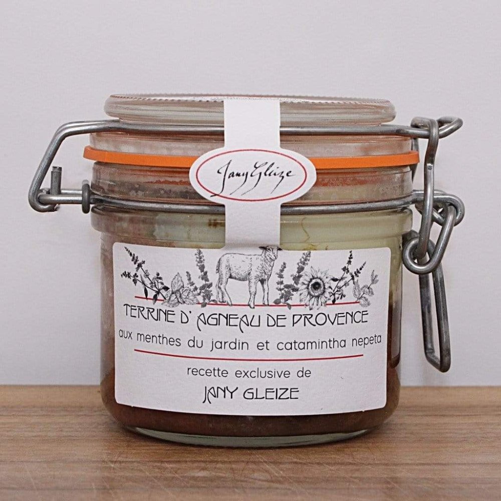 Lamm-Terrine mit dreierlei Minze Glas 200g