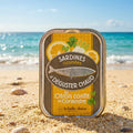Sardinen zum Braten mit konfierten Zitrone und Koriander Dose à 115g