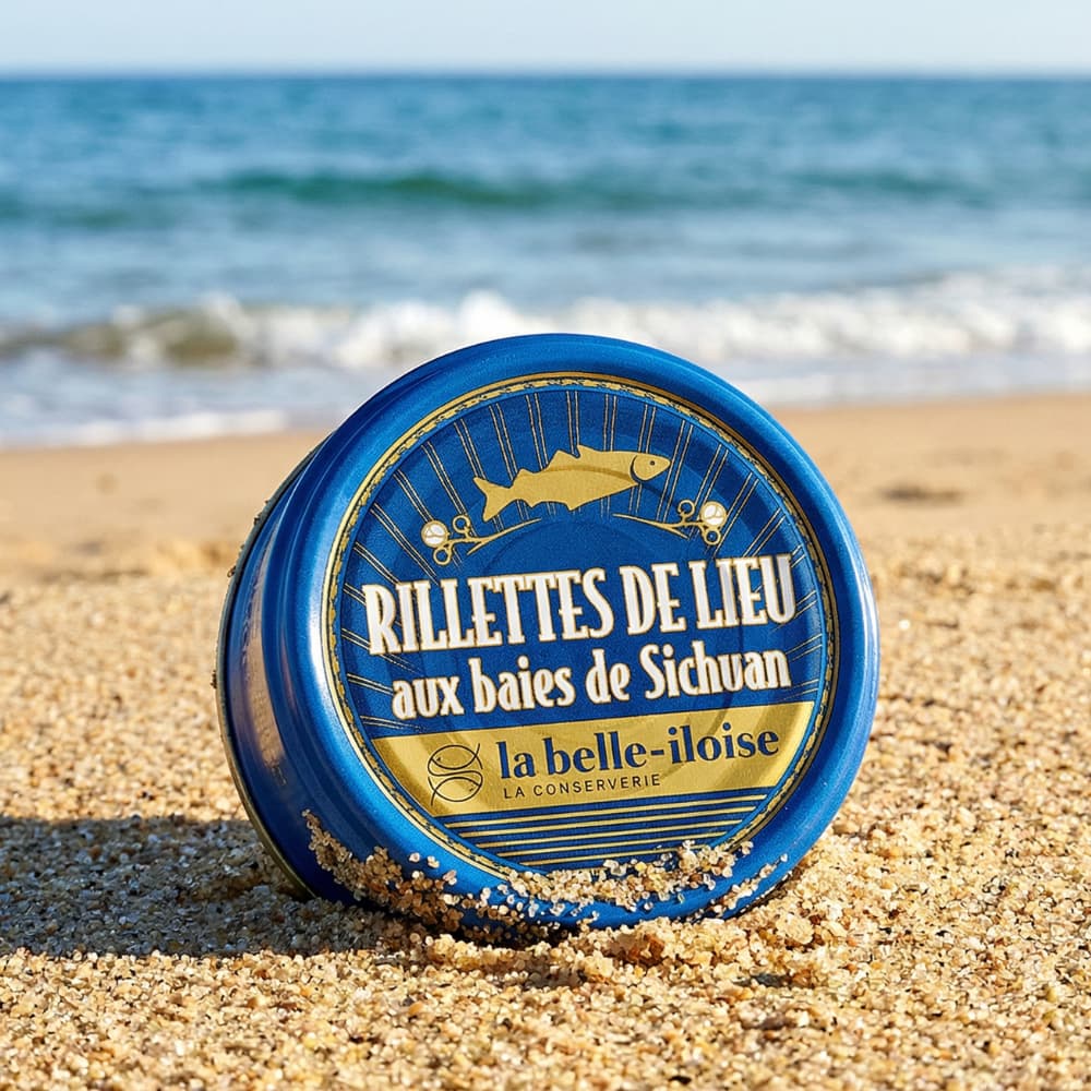 Rillettes von Seelachs mit Szechuan Pfeffer Dose à 60g