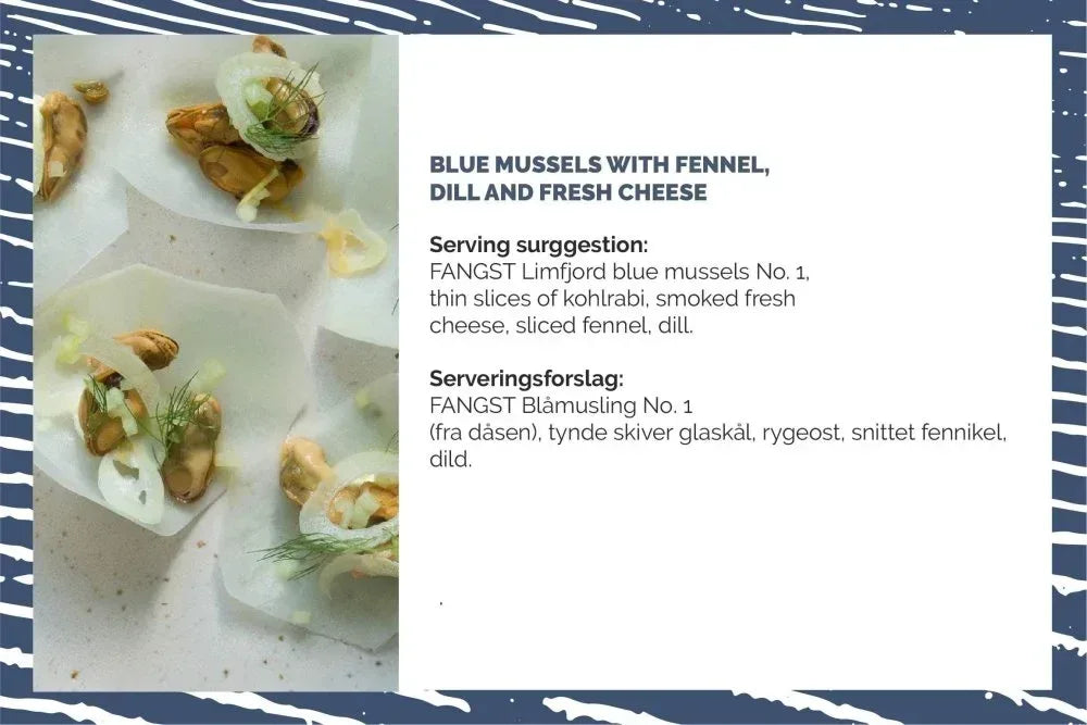Limfjord-Miesmuscheln Nr. 1 mit Dill und Fenchelsamen