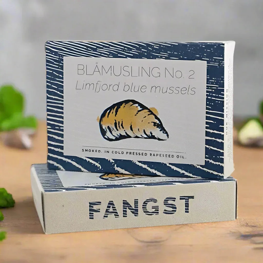 Limfjord-Miesmuscheln Nr. 2 - leicht geräuchert, in kaltgepresstem Rapsöl