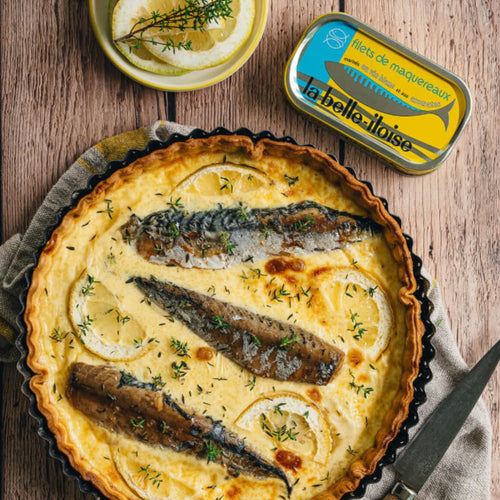 Makrelenfilets in Weißwein