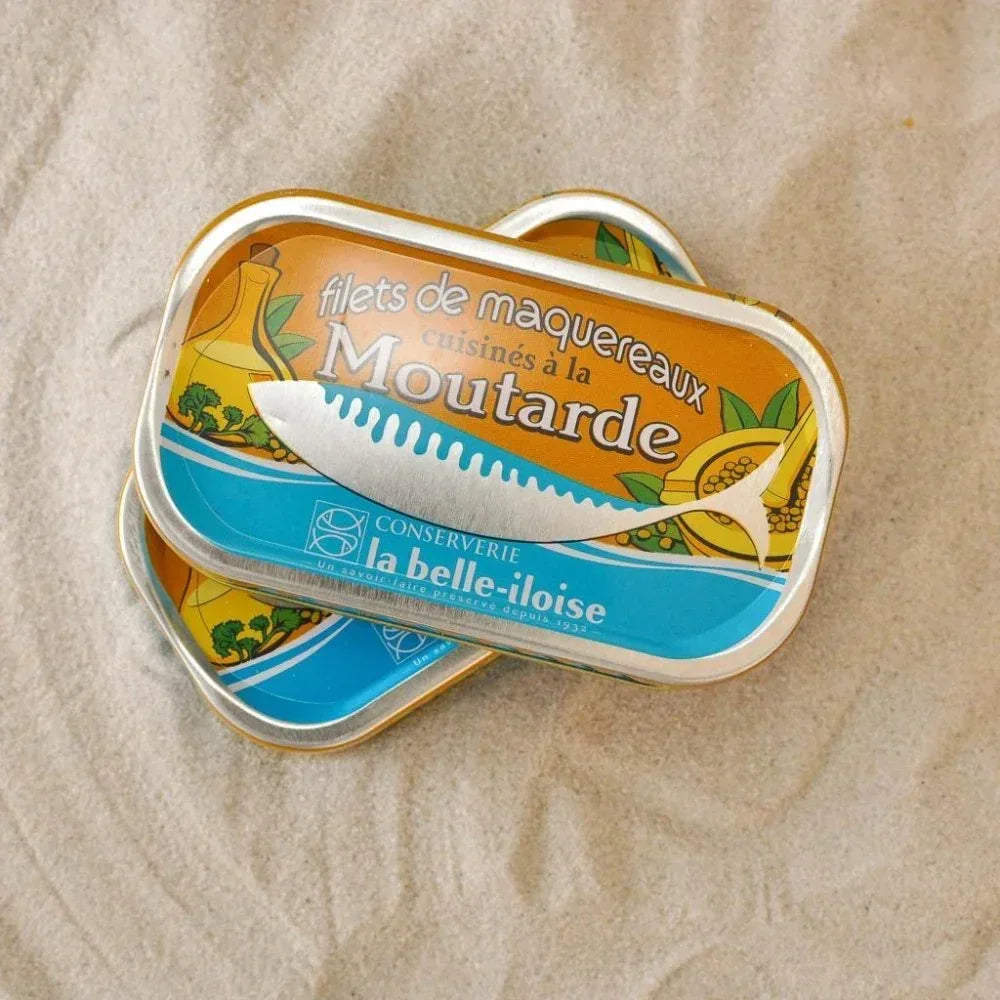 Makrelenfilets in Senfsauce
