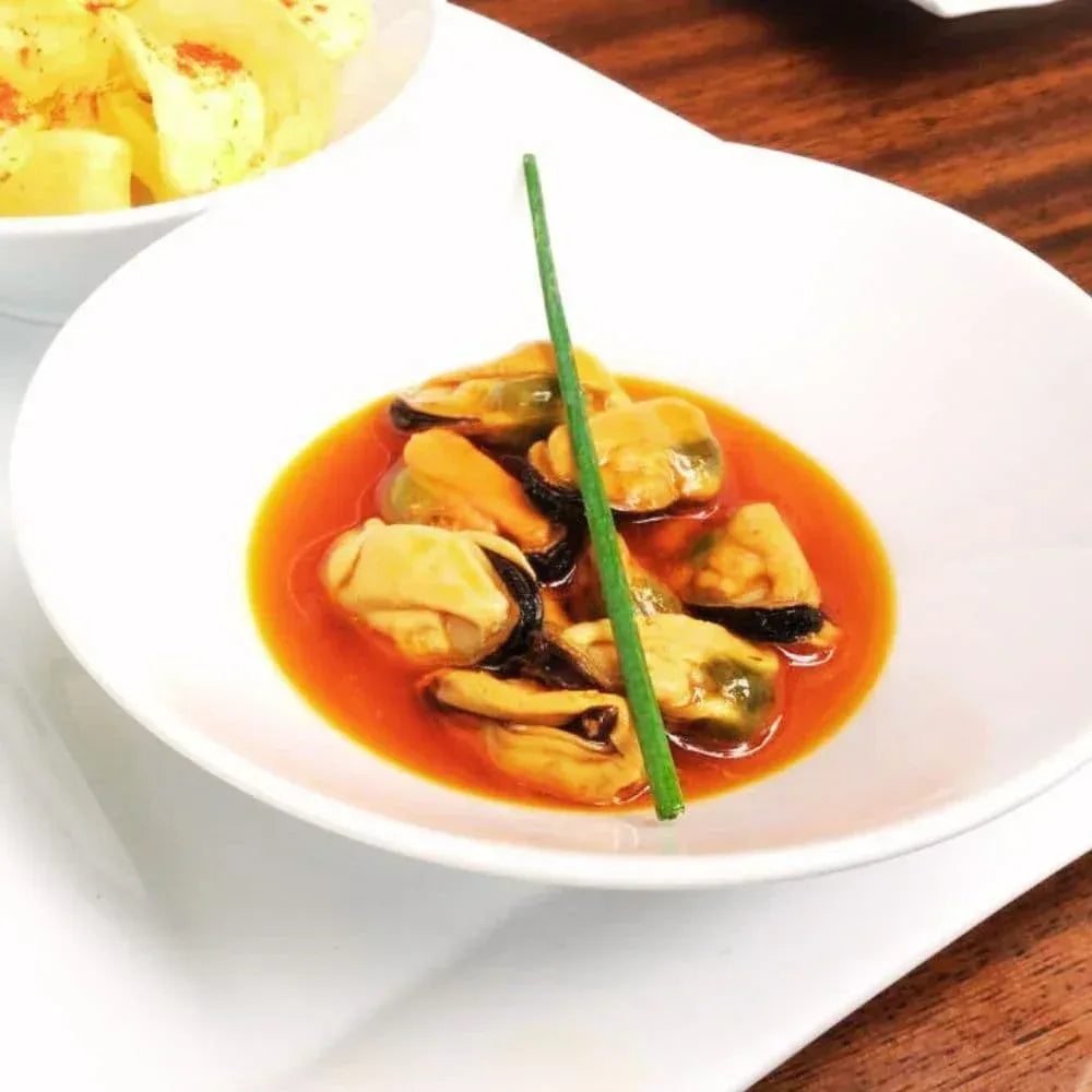 Miesmuscheln aus Galizien in Sauce Escabèche N°24