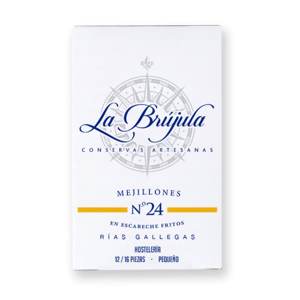 Miesmuscheln aus Galizien in Sauce Escabèche N°24 - La Brújala