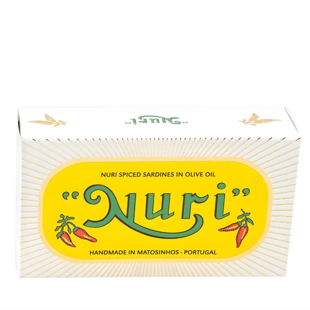 NURI Reserva 2022 – Spiced Sardines in Olive Oil (Pikante Jahrgangssardine)