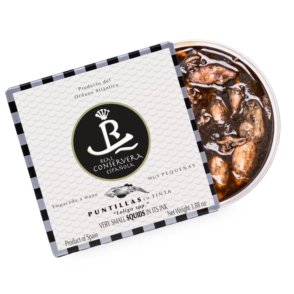 Puntillitas en su Tinta (Zwergkalmare in eigener Tinte) Dose à 110 g