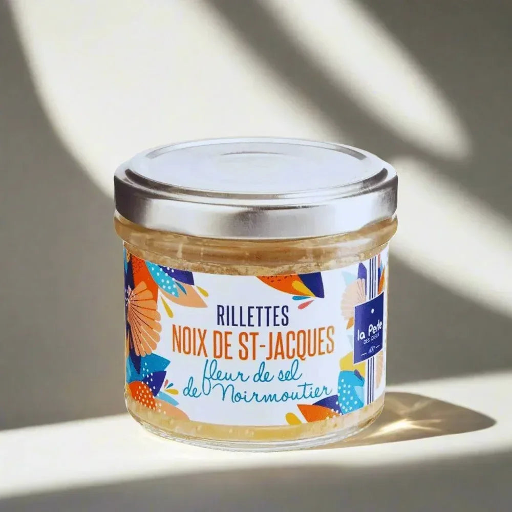 Rillettes von Jakobsmuscheln mit Fleur de Sel aus Noirmoutier Perle des Dieux