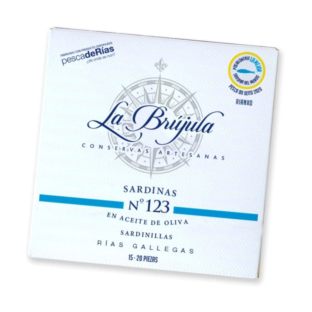 Sardinas do Xeito N°123 in Olivenöl - La Brújala