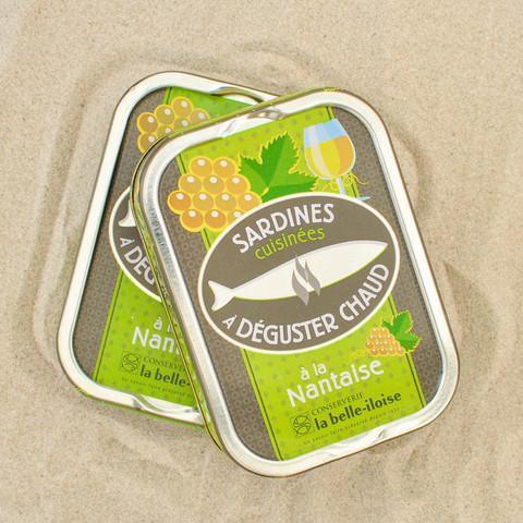 Sardinen à la Nantaise (mit Muscadet) zum Braten