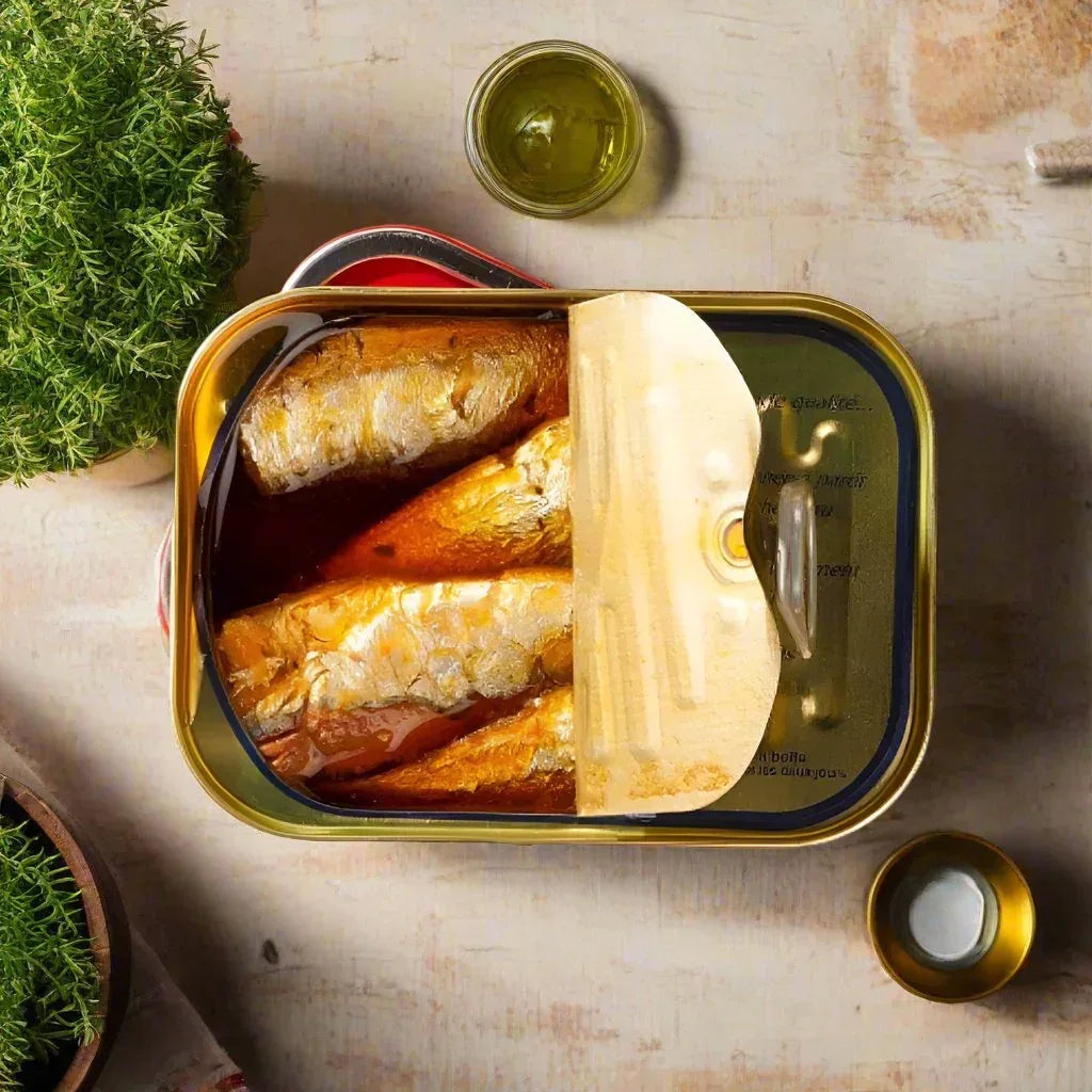 Sardines "à l'Andalouse" with chorizo ​​and tomato - Les Mouettes d'Arvor - Gonidec