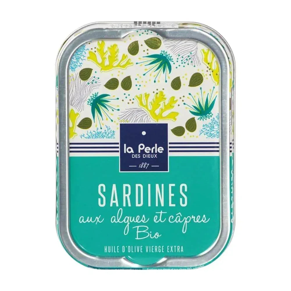 Sardinen mit Algen und Kapern Perle des Dieux