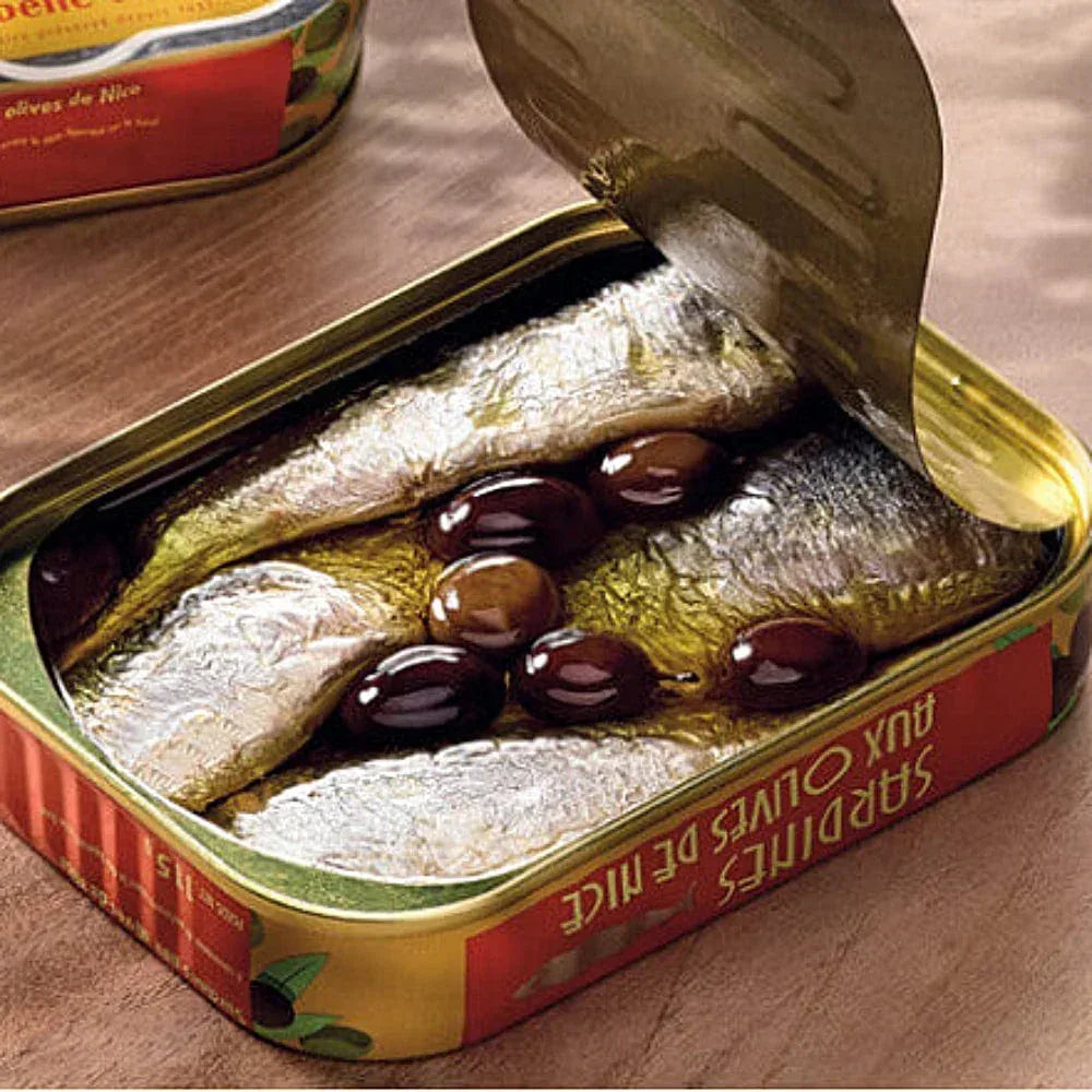 Sardinen mit Olives Niçoises