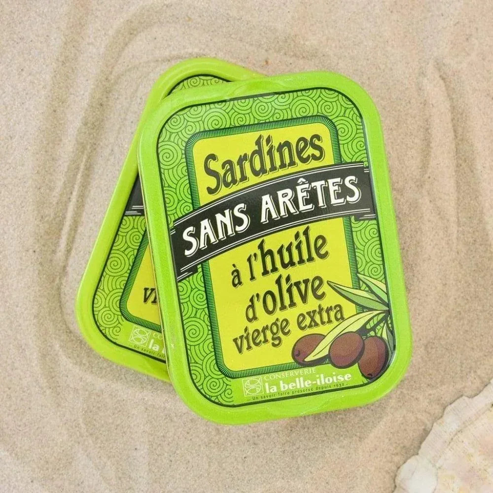 Sardinen ohne Gräten mit Olivenöl