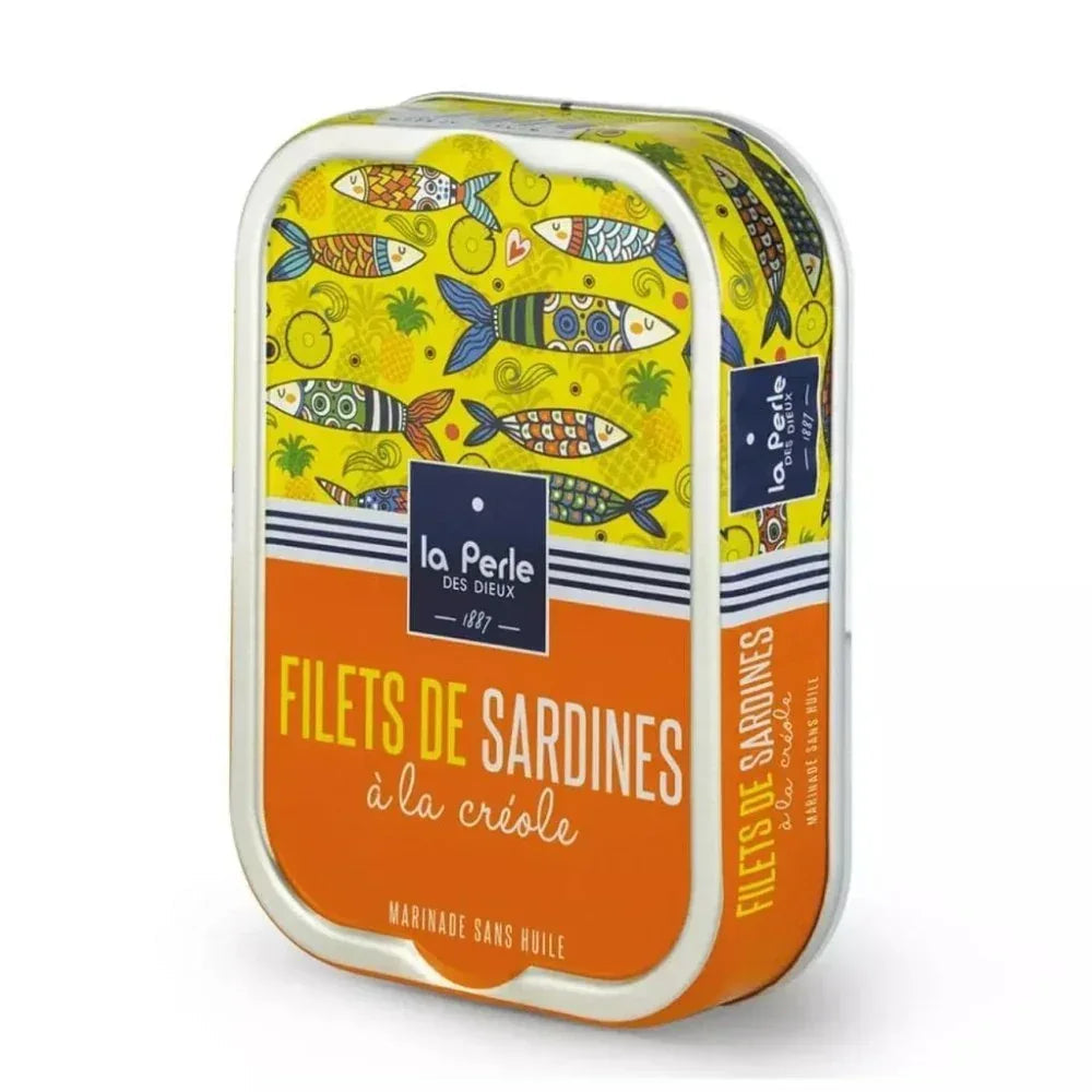 Sardinenfilets auf kreolische Art