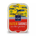 Sardinenfilets mit zweierlei Paprika Dose à 115g