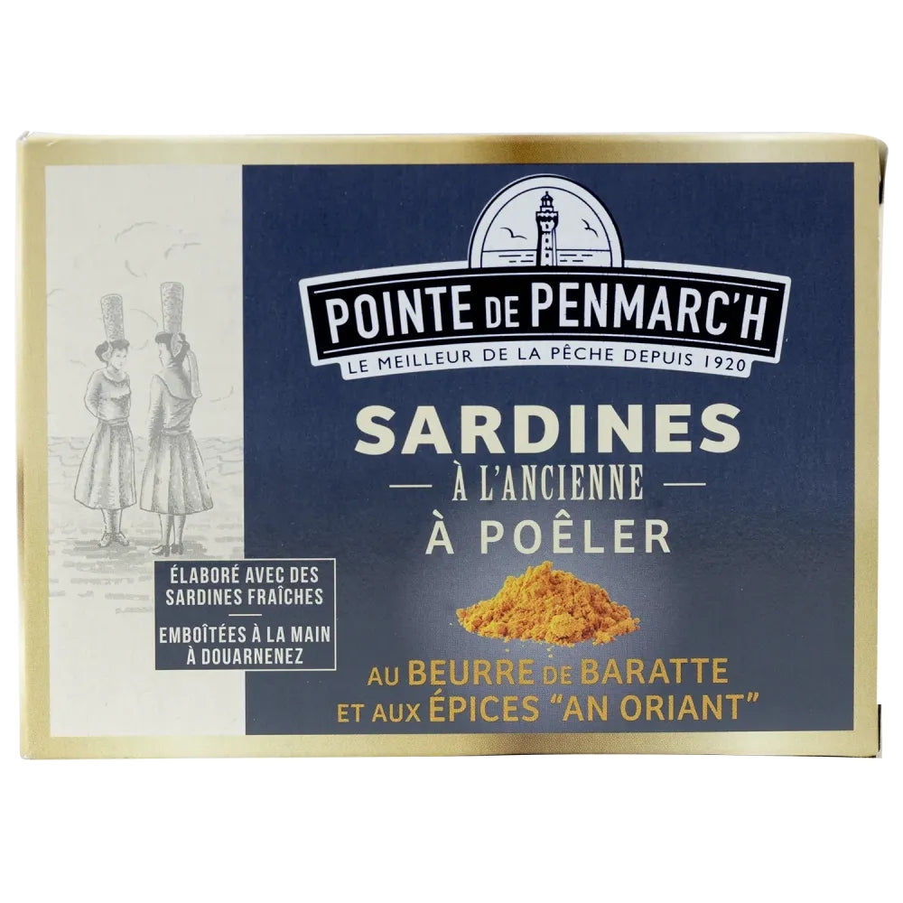 Sardinen zum Braten mit bretonischer Butter und orientalischen Gewürzen
Pointe de Penmarch