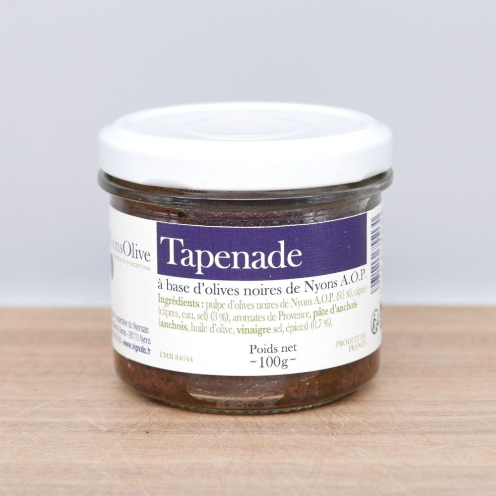 Schwarze Olivenpaste "Tapenade Noire de Nyons" - Vignolis