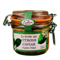 Schweine-Terrine mit Zitronenkaviar und Timut-Pfeffer Glas 200g
