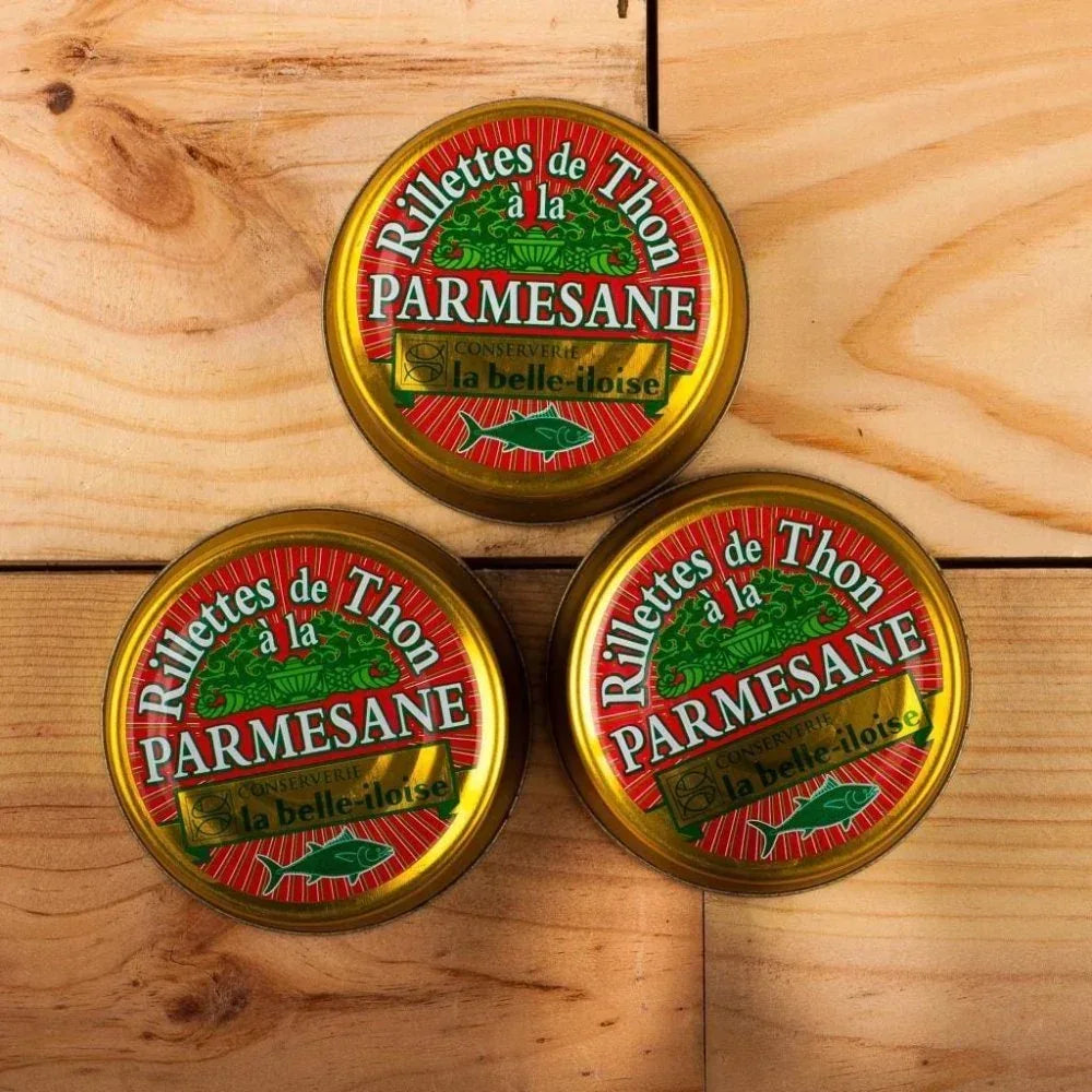 Thunfisch-Rillettes à la Parmesane