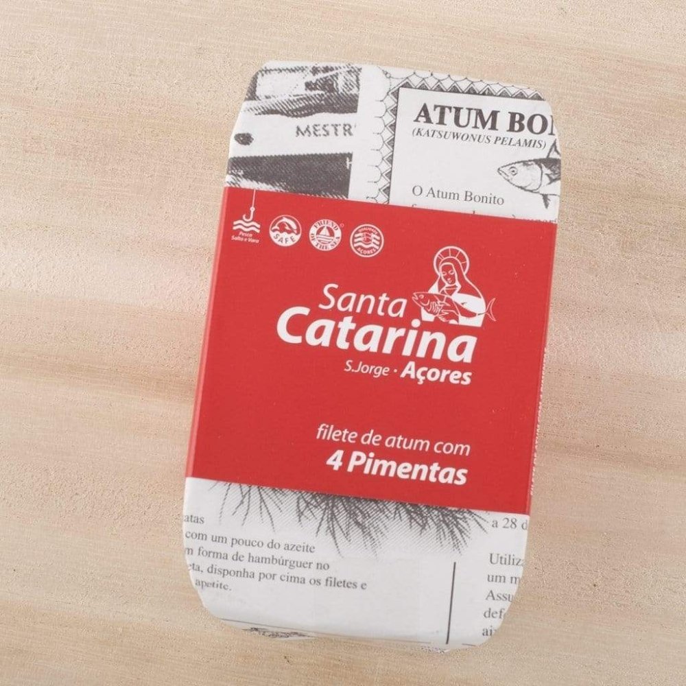 Thunfischfilets in Olivenöl mit vierfach Pfeffer - Santa Catarina