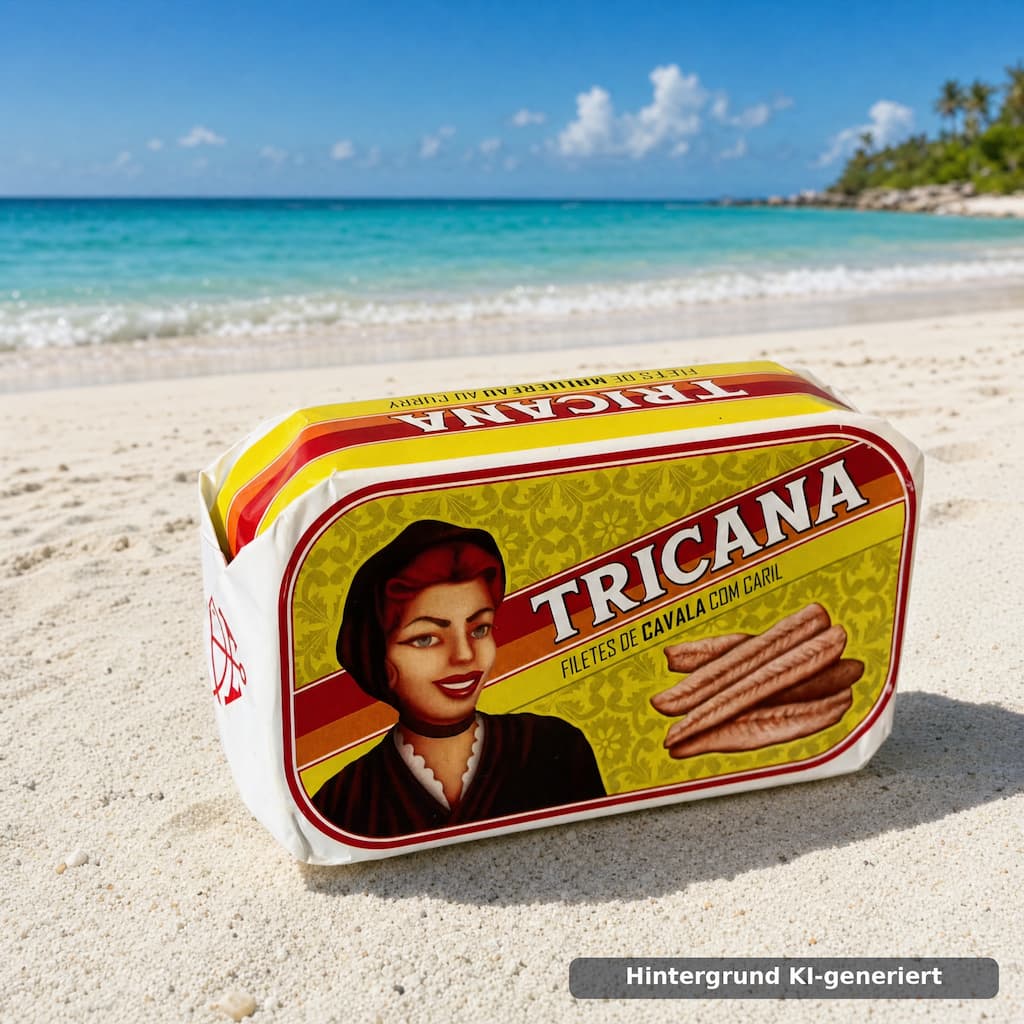 Makrelenfilets mit Curry 120g Tricana Conserveira de Lisboa