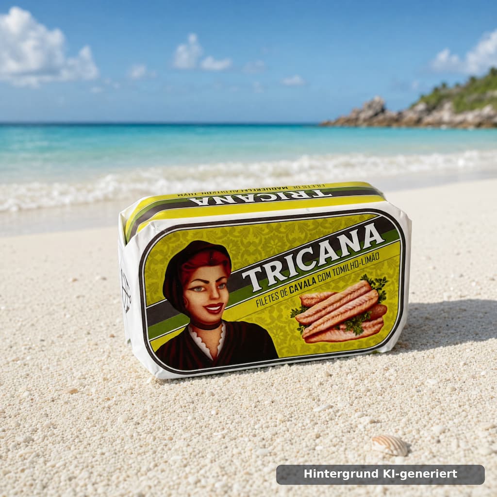 Makrelenfilets mit Zitronenthymian 120g Tricana Conserveira de Lisboa