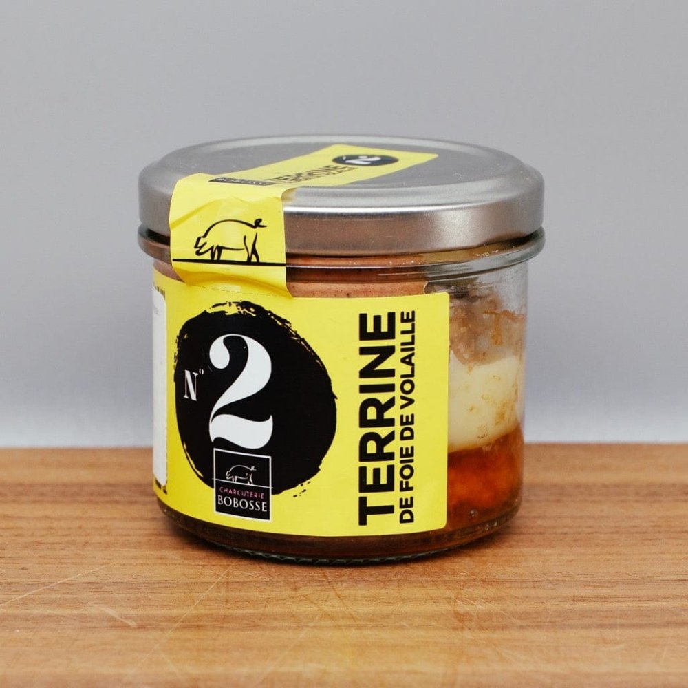 Verrine N°2 - Terrine von Geflügelleber mit Armagnac - Bobosse -  Bobosse Lyon  - Maître Philippe & Filles