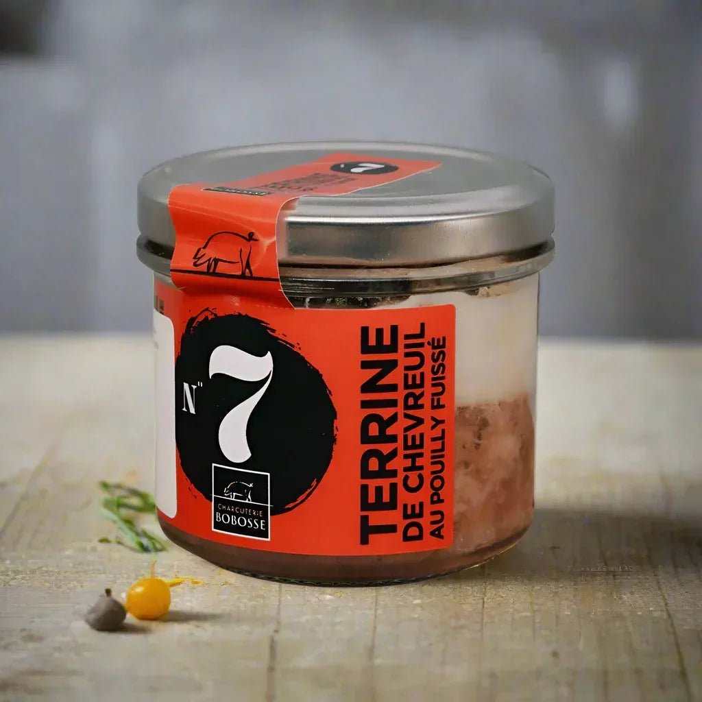 Verrine N°7 : Rehterrine mit Pouilly Fuissé - Bobosse