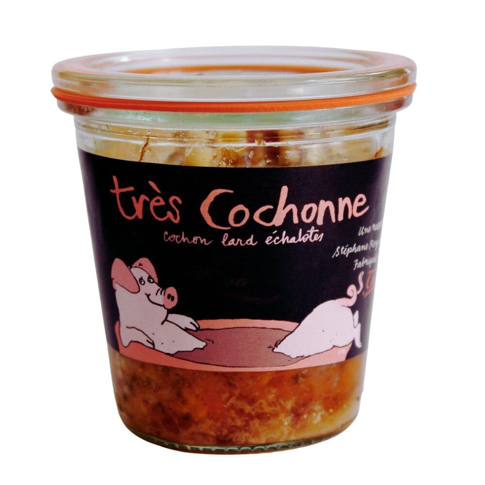 Verrine „sehr schweinisch” von Stéphane Reynaud -  Teyssier Salaisons  - Maître Philippe & Filles