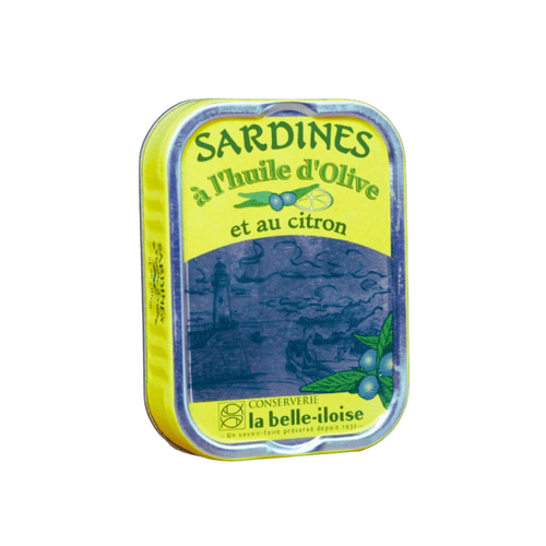 Sardine mit Zitrone und Olivenöl - Belle Iloise -  sardine.shop