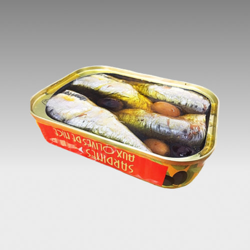 Sardinen mit Olives Niçoises - Belle Iloise -  sardine.shop