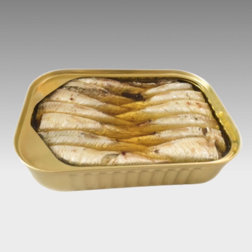 Brisling Nr. 4 Ostseesprotte, leicht gesalzen und luftgetrocknet - Fangst.nordic -  sardine.shop