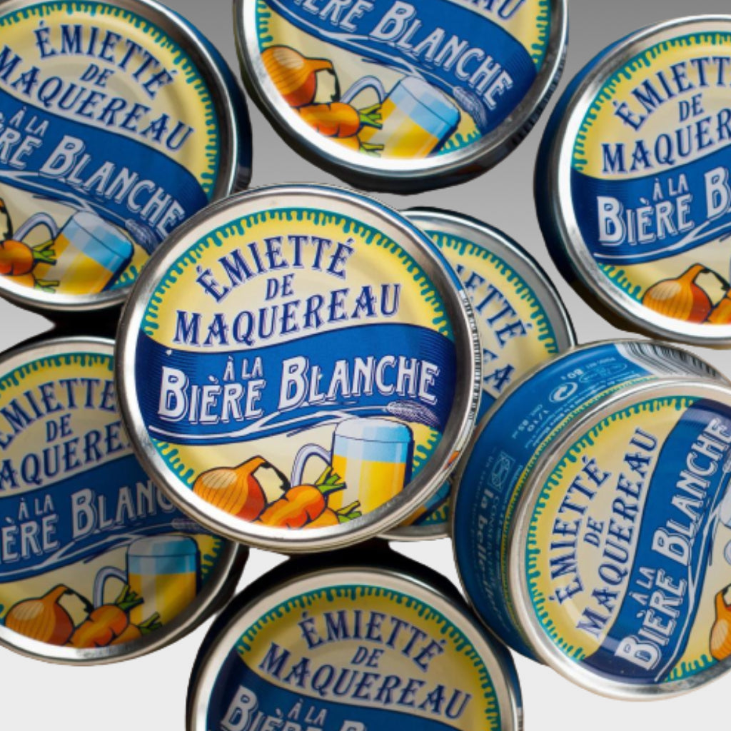 Émietté der Makrele mit Weißbier - Belle Iloise -  sardine.shop