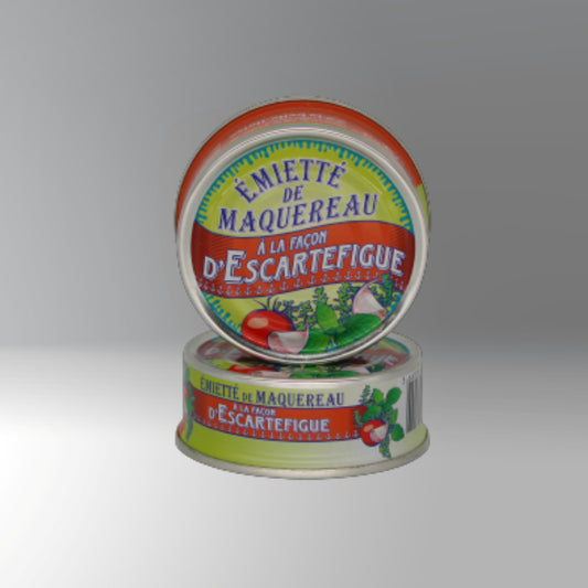 Emietté of mackerel "escarte figue" style