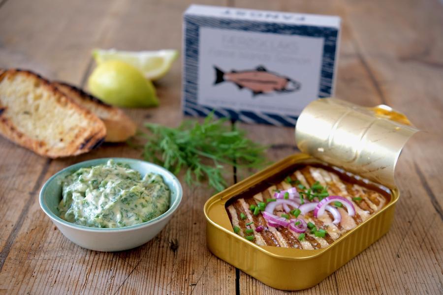 Gegrillter Lachs von den Färöer-Inseln - Fangst.nordic -  sardine.shop